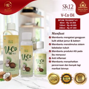 VCO Oil SR12 Herbal Skincare Virgin Coconut Oil